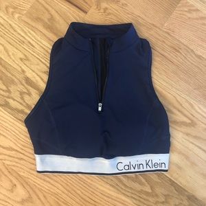 NWOT CALVIN KLEIN SPORTS BRA TOP
